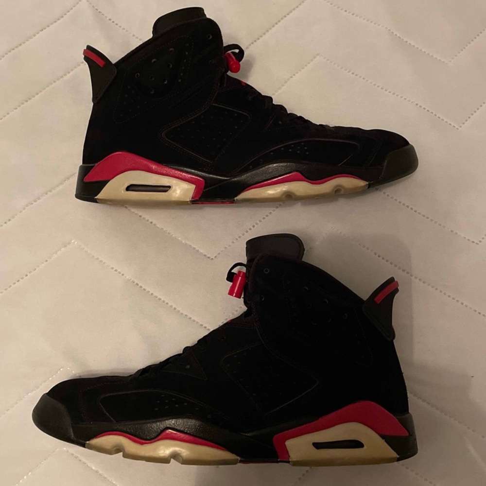 Air Jordan 6 Retro Size 13 Black/Varsity Red